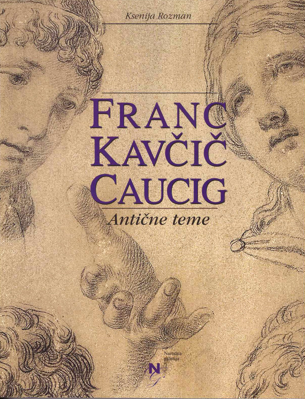 Franc Kavčič, Caucig: Antične teme