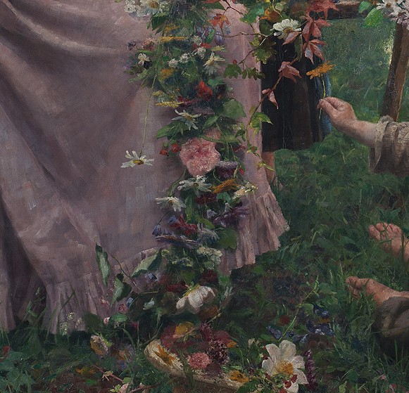 Maska (Ivana Kobilca, Poletje, 1889-90) - Image 3