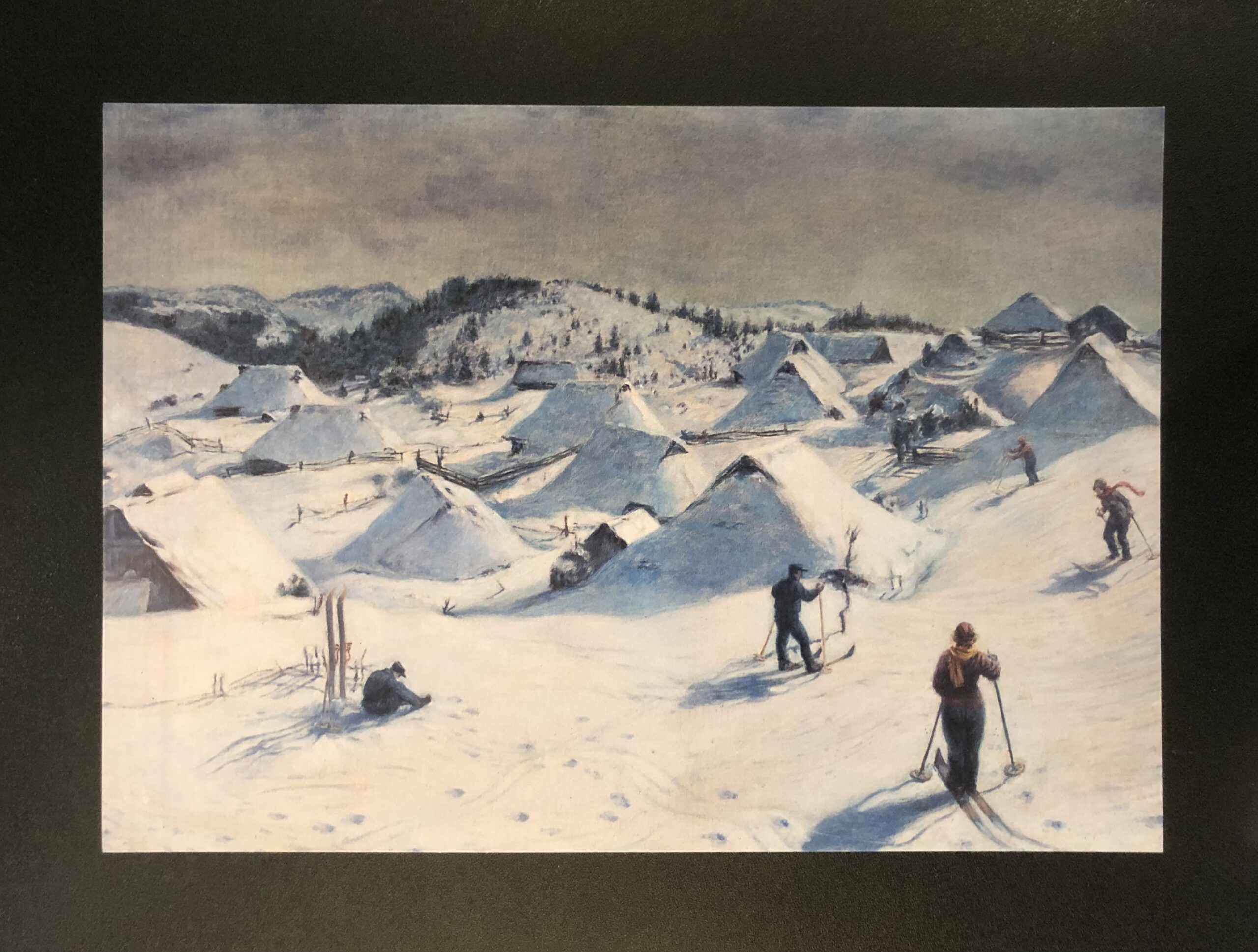 Hinko Smrekar, Velika planina - Kartica A5