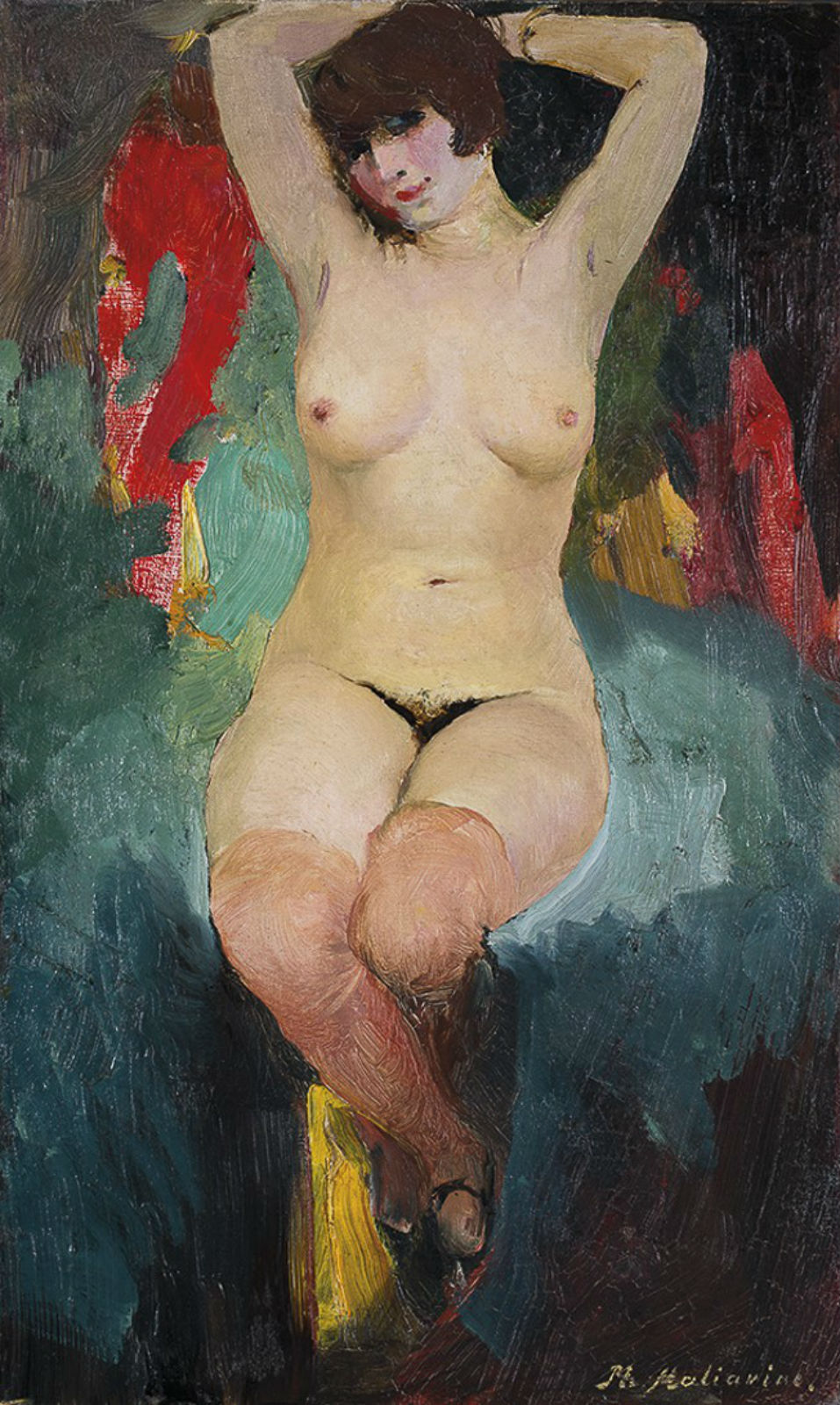 Magnet (Filip Andrejevič Maljavin, Ženski akt, okoli 1910)