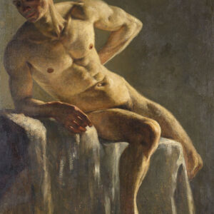 Magnet (Oszkár Mathiáz, Moški akt, 1909)