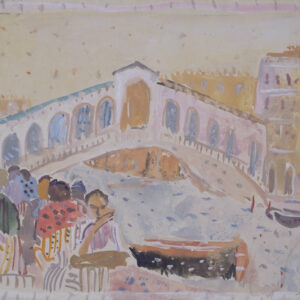Magnet (Zoran Mušič, Most Rialto, 1947)