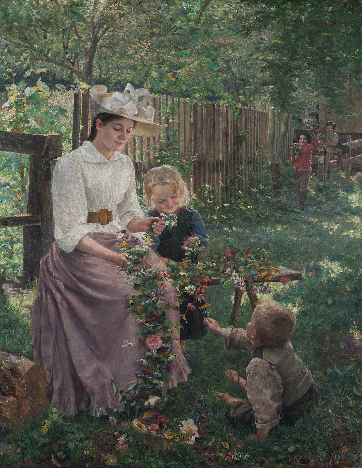 Maska (Ivana Kobilca, Poletje, 1889-90) - Image 2
