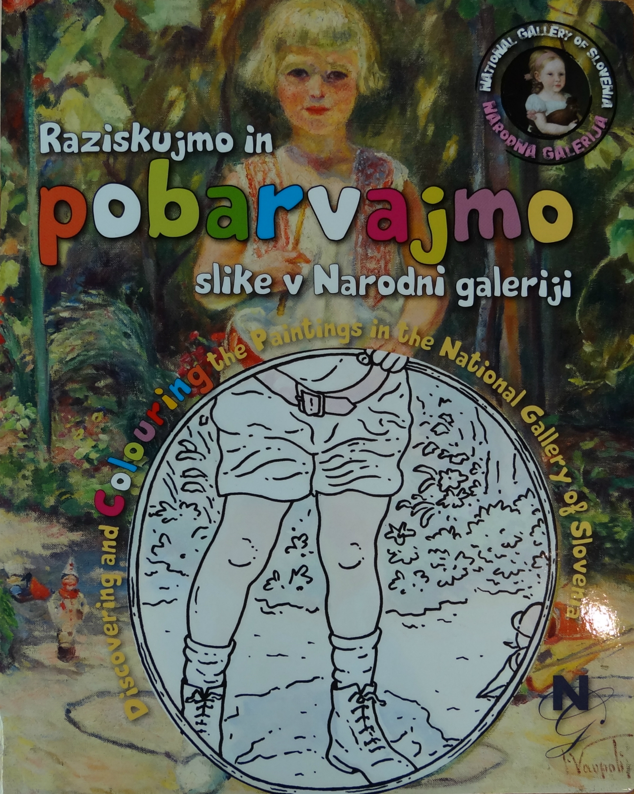 Raziskujmo in pobarvajmo slike v Narodni galeriji